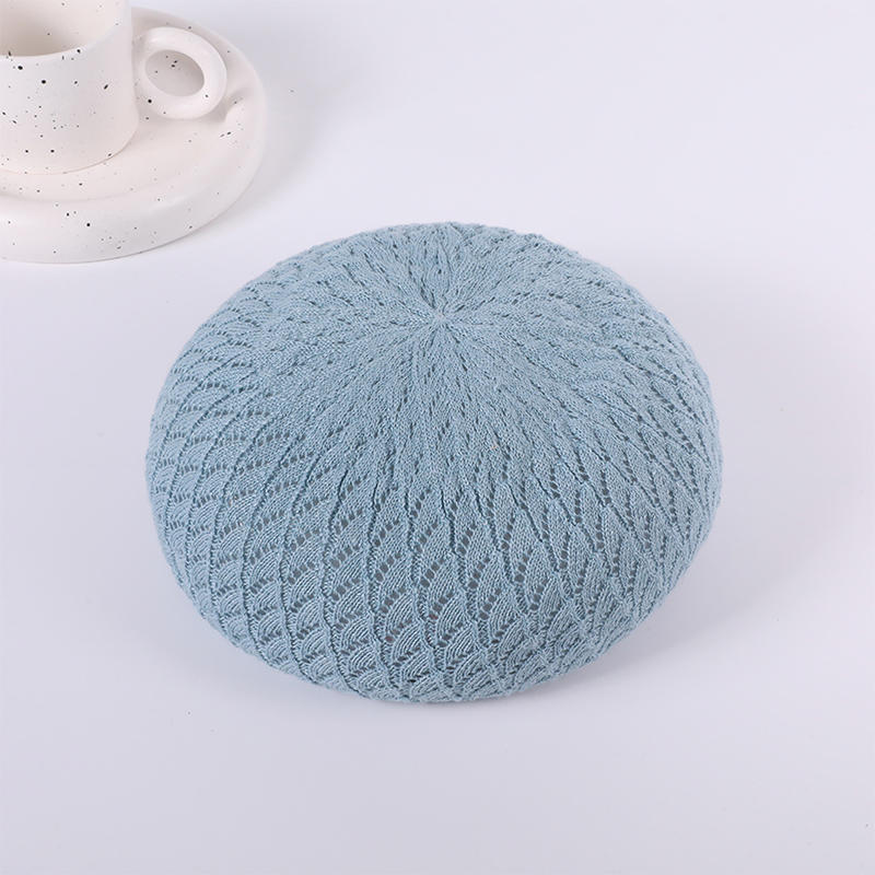 Blue hat Korean version of the beret trend new spring and summer beret