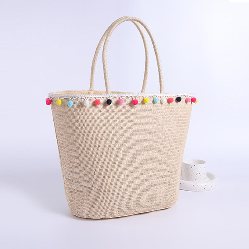 Delving into the Aesthetics and Functionality of the Paper Cloth Color Ball TOTE Bag