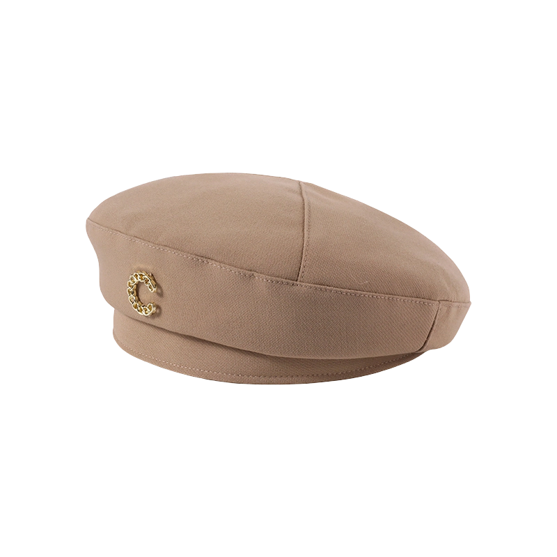 Letter C beret trend new fashion spring summer beret