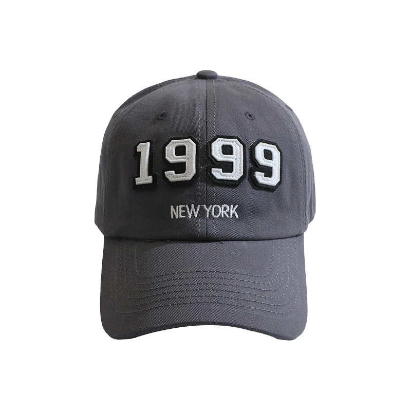 1999 pattern hat men and women couples Korean version of the peaked cap trend new fashion Japanese casual spring and summer baseball cap