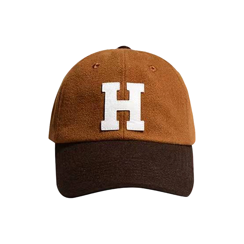 Hat men and women couple Korean version peaked cap H pattern spring and summer baseball cap