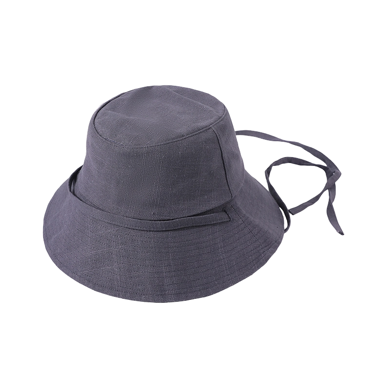 Spring and summer new leisure play female Korean version dark gray fisherman hat outdoor sunshade sun protection hat