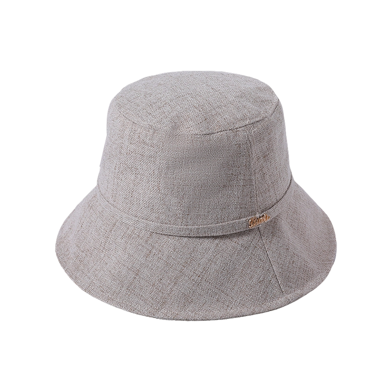 Gray cloth cap spring and summer fashion new high-end beach hat female Korean fisherman hat outdoor sunshade sunscreen hat